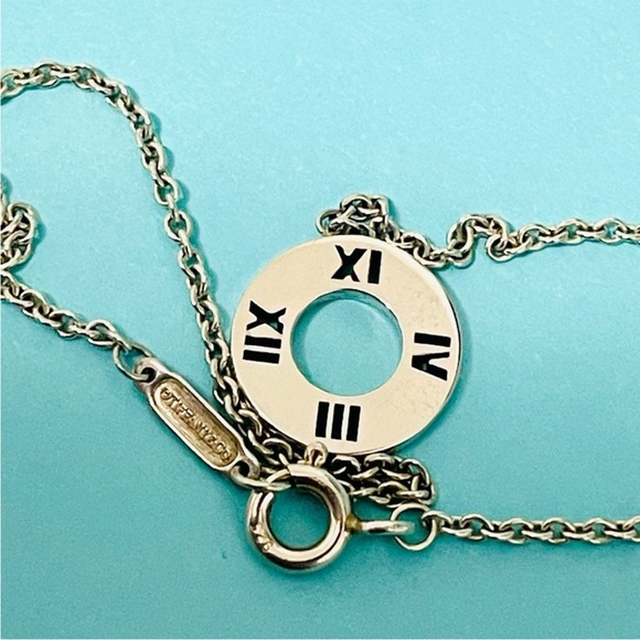 Tiffany Atlas Silver Roman Numeral Bracelet - Picture 3 of 11